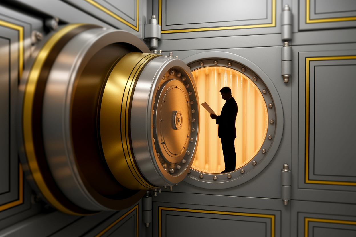 coffre-fort-ouvert-silhouette-documents