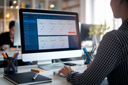 personne-bureau-ordinateur-ecran-flou