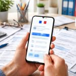 bureau-documents-smartphone-application-plante