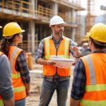 apprentis-chantier-casques-gilets-batiment-construction