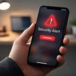 telephone-main-alerte-bureau-moderne