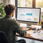 bureau-moderne-personne-ecran-ordinateur