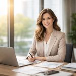 personne-bureau-ordinateur-fenetre-lumiere