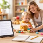 bureau-tablette-assistante-enfant-jouets