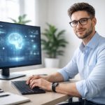 professionnel-bureau-ordinateur-graphismes-futuristes