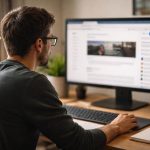 personne-ordinateur-chrome-bureau-moderne