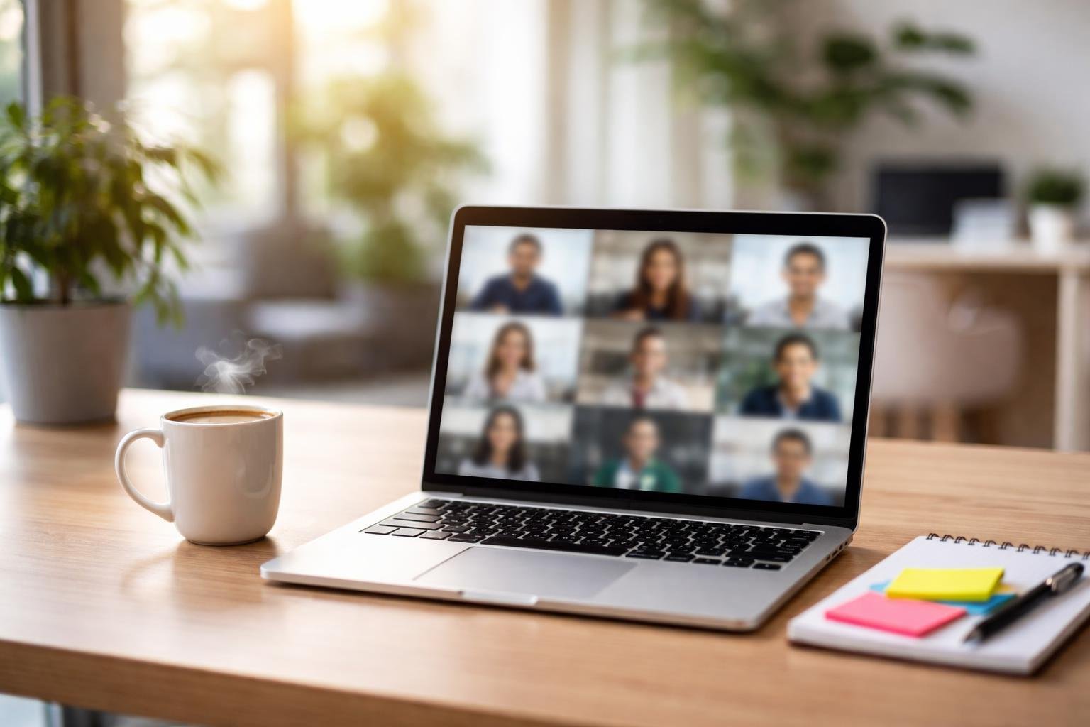 espace-travail-moderne-ordinateur-cafe-notes