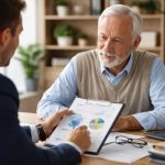 conseiller-retraite-bureau-moderne-etageres