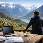 montagnes-suisses-table-ordinateur-individu