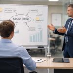 bureau-ressources-humaines-gestionnaire-tableau-blanc
