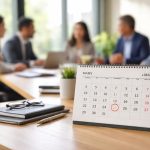 bureau-moderne-gens-table-calendrier-fenetre